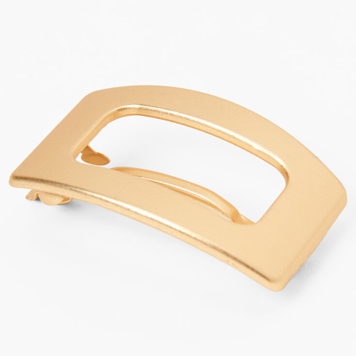 Gold Chain Hair Barrette,