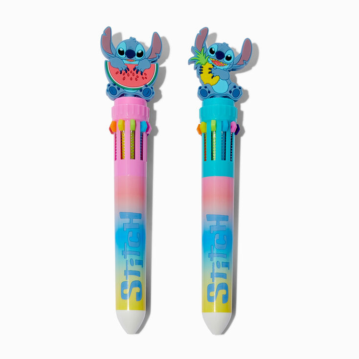 Disney Stitch ICING Exclusive Foodie Multicolored Pen Set - 2 Pack,