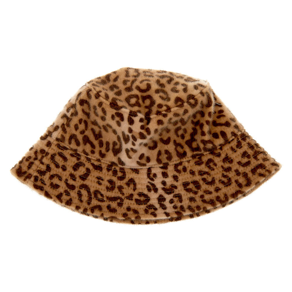bucket hat leopard print