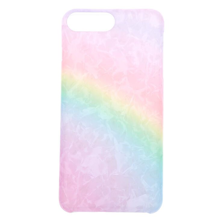 Pastel Rainbow Shell Phone Case - Fits iPhone 6/7/8 Plus,
