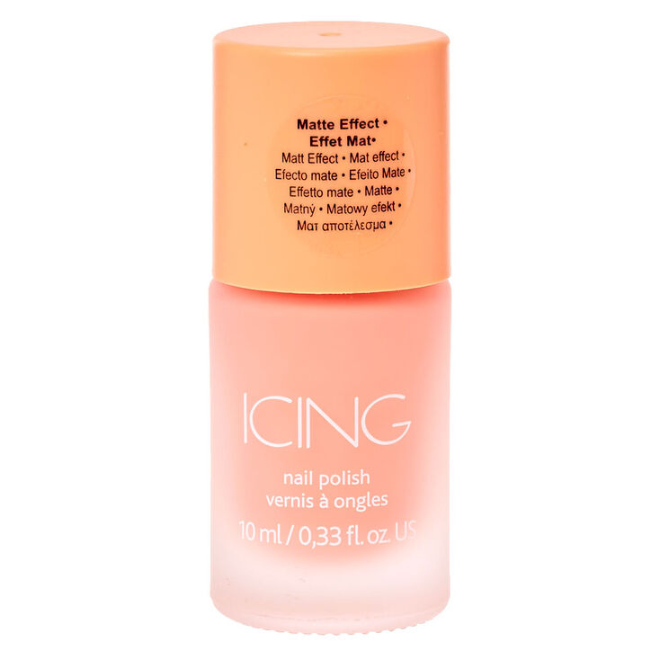 Sorbet Coral Matte Nail Polish,