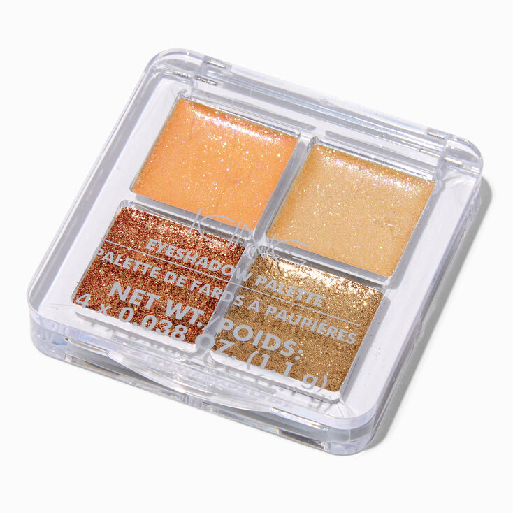 Metallic Shimmer Quad Eyeshadow Palette,