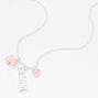 Silver Zodiac Charm Pendant Necklace - Gemini,