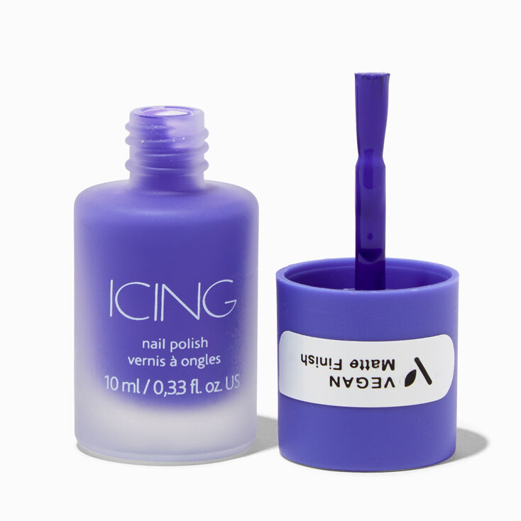 Vegan Matte Effect Nail Polish - Periwinkle,