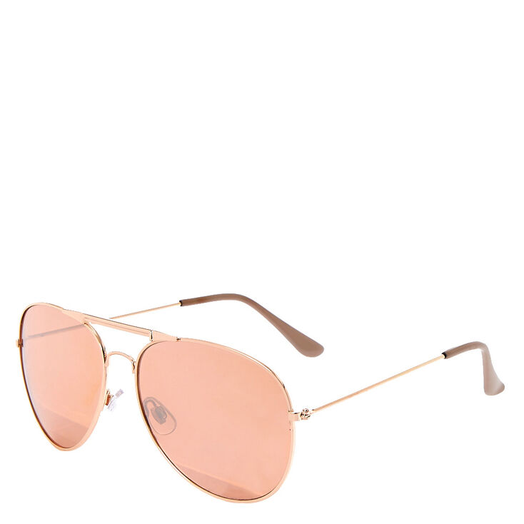Rose Gold Aviators,