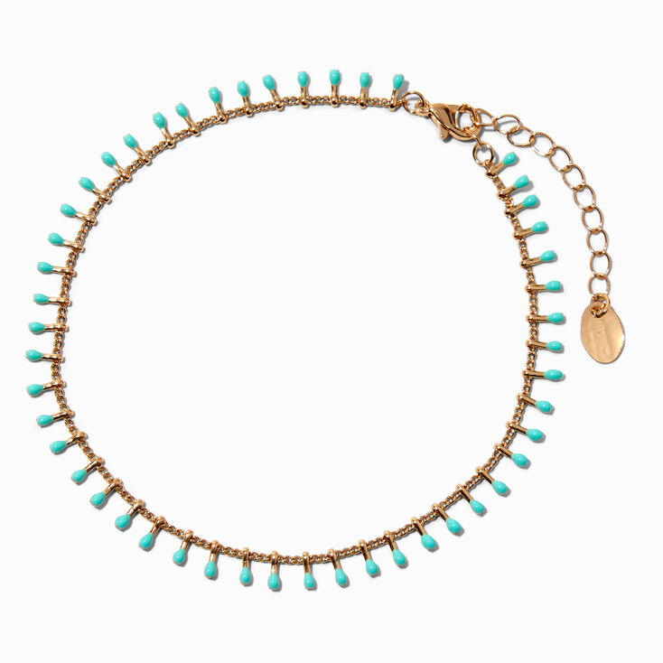 Mixed Metal Multi Strand Necklace,