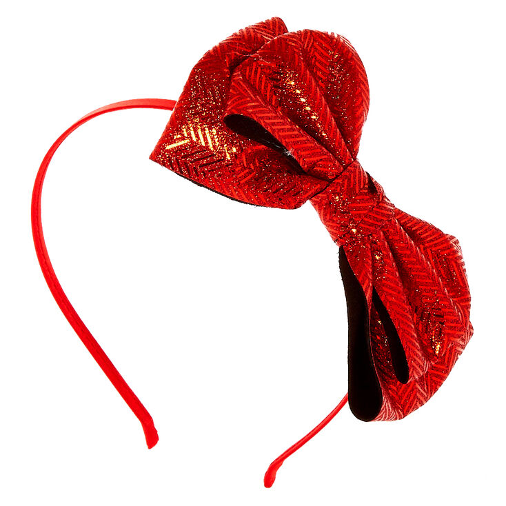 Red Bow Headwrap