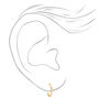 Gold Hoops, Daisies, &amp; Stud Earrings - 9 Pack,