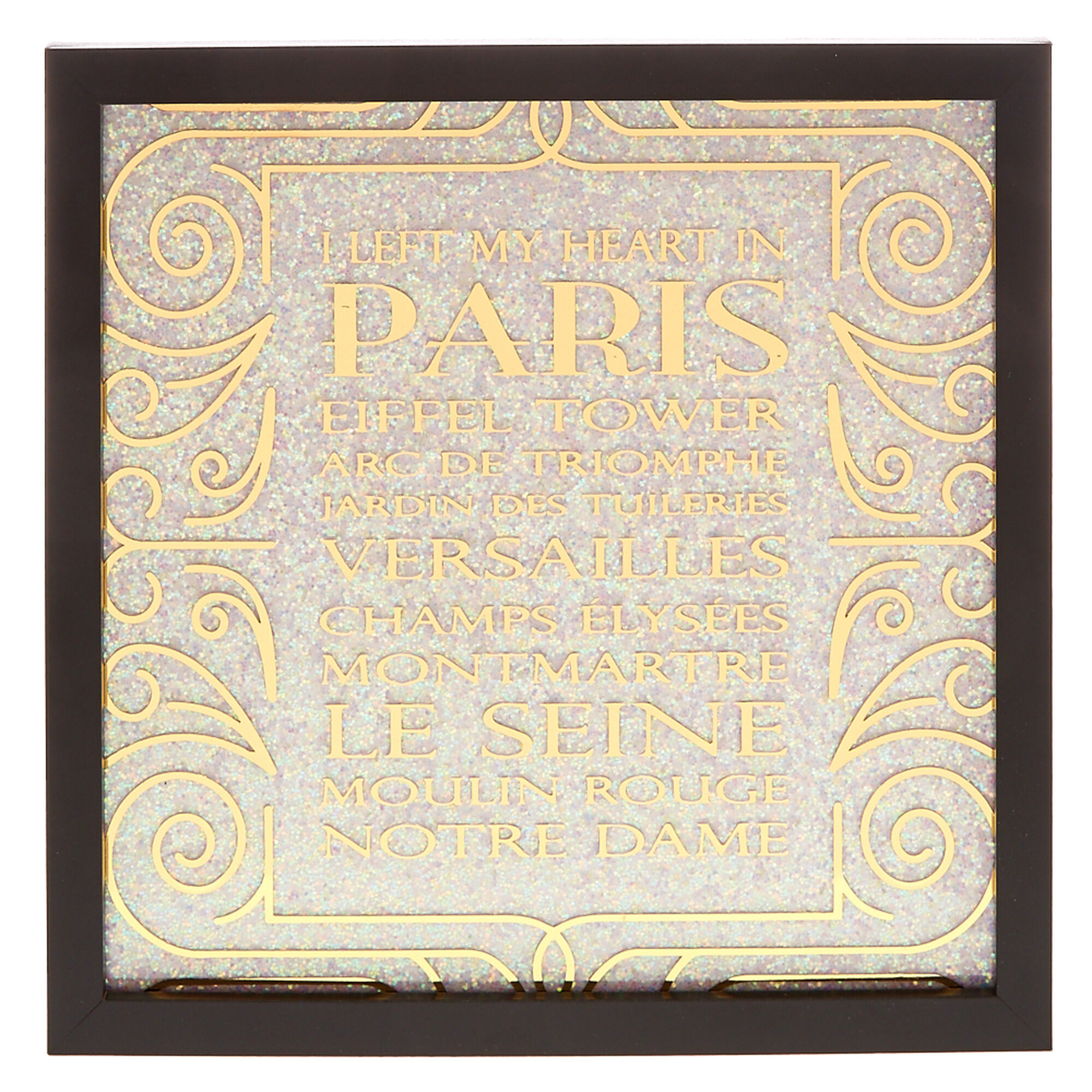 Left My Heart In Paris Wall Art
