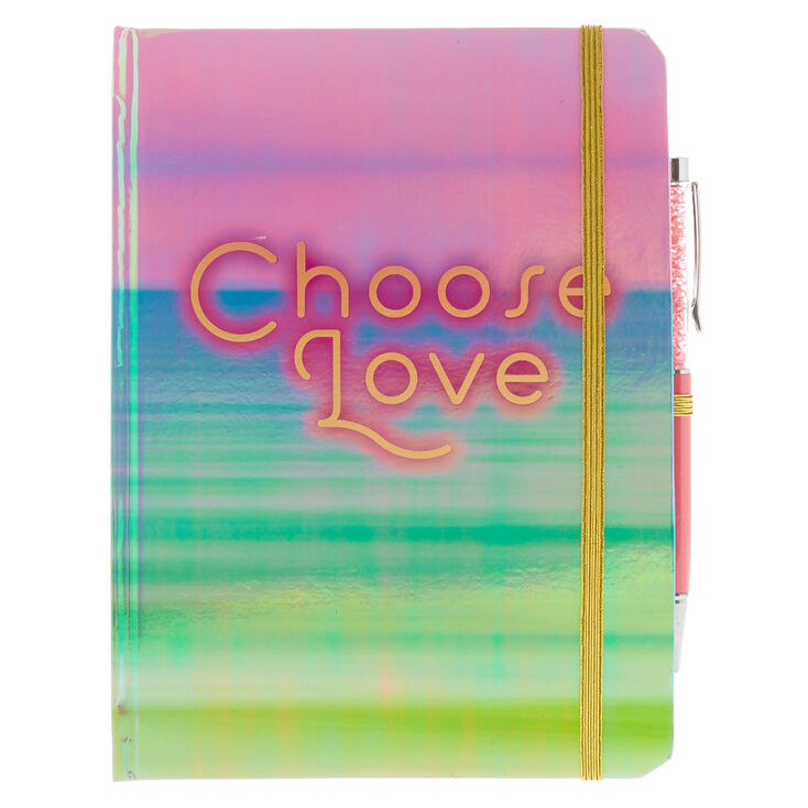 Choose Love Pastel Journal with Pen,
