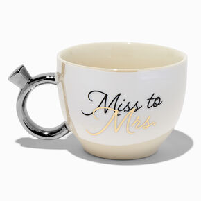 &quot;Miss to Mrs.&quot; Ceramic Mug,