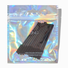 Black Makeup Spoolies - 12 Pack,