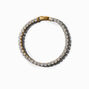 Icing Select 18k Gold Plated Cubic Zirconia Tennis Bracelet,