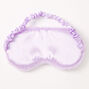 Plush Sequin Eyelash Sleeping Mask - Lilac,