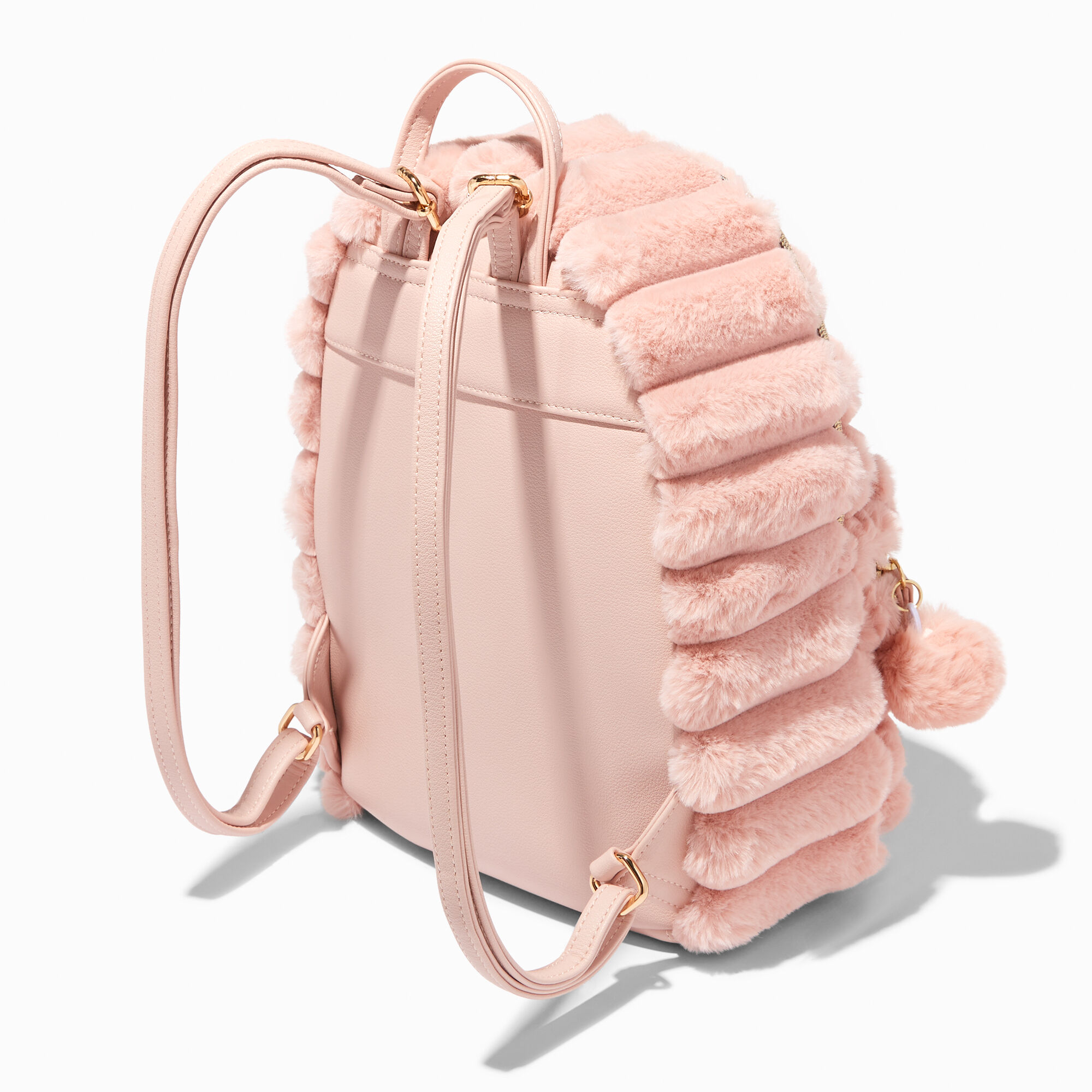 Blush pink backpack on sale
