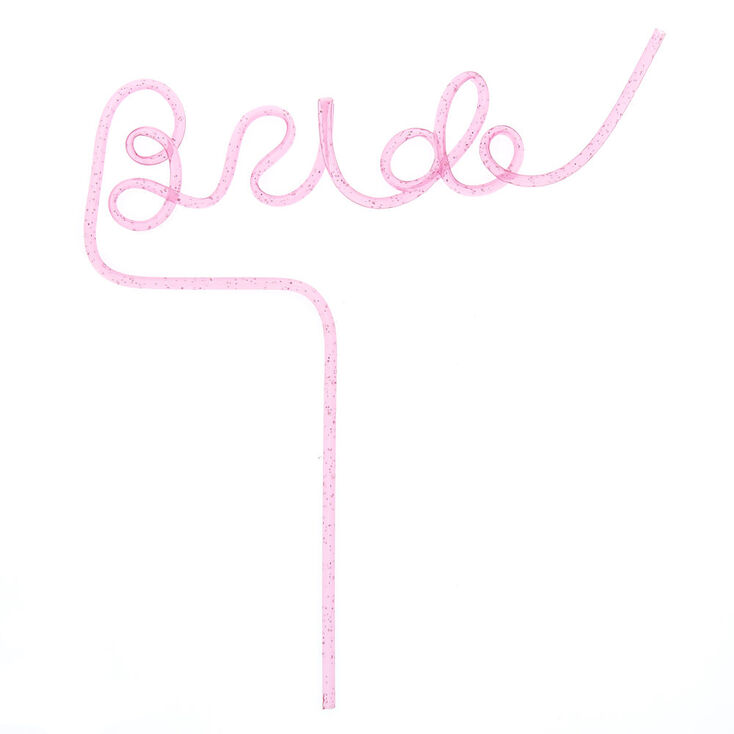 Bride Script Straw - Pink,