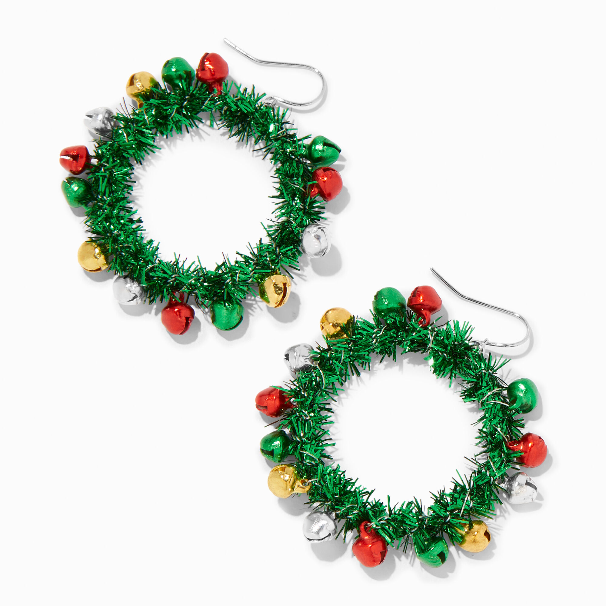 Tinsel cheap hoop earrings
