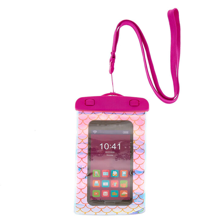 Mermaid Universal Splash Proof Phone Pouch - Purple,