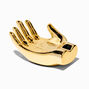 Gold Hand Jewelry Holder Tray,