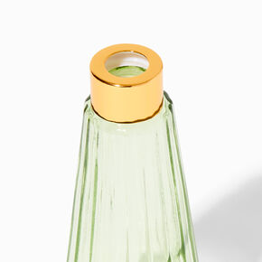 Translucent Green Bottle Vase,