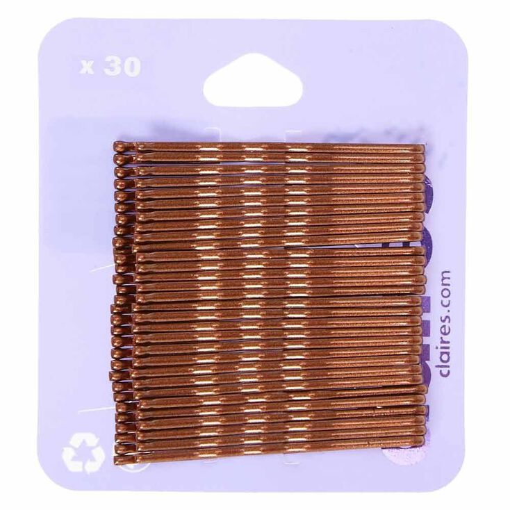 Medium Brunette Bobby Pins,