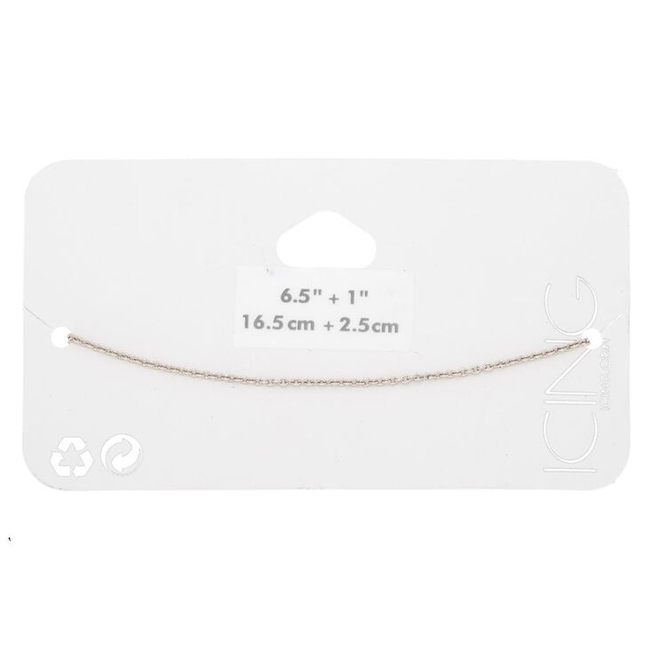 Silver Chain Bracelet,
