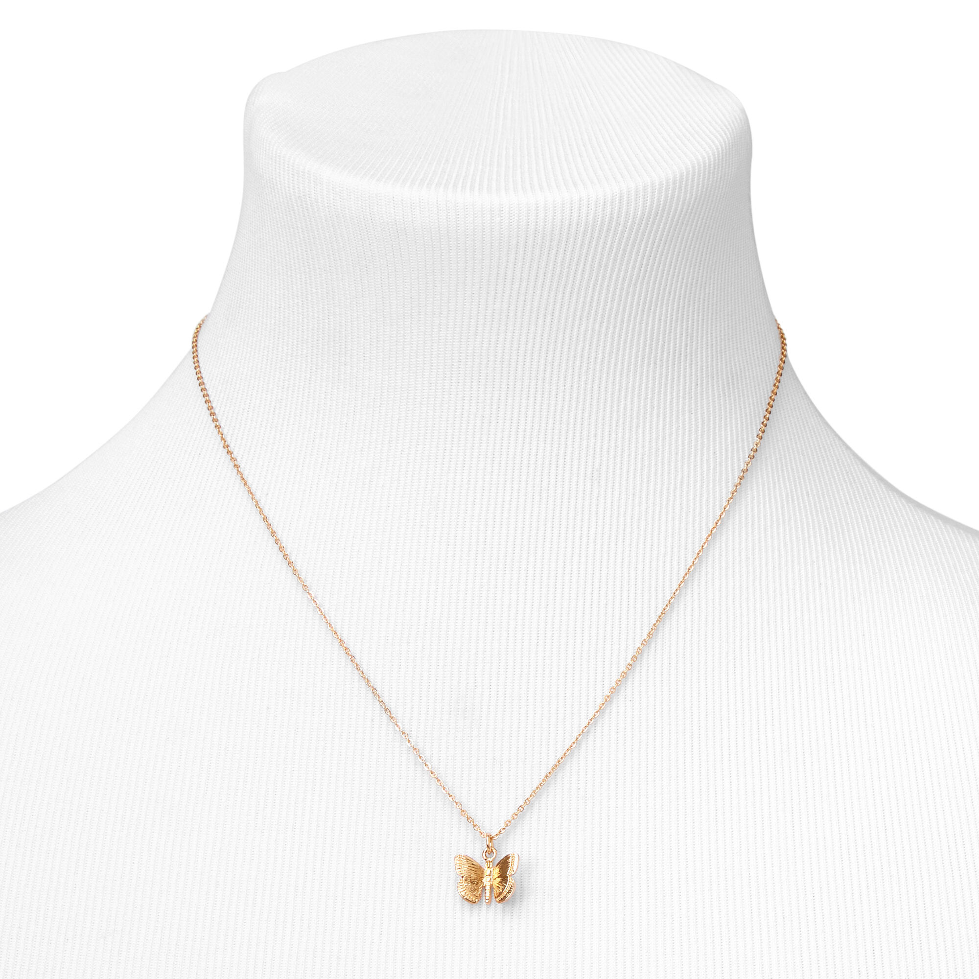 3d butterfly best sale necklace