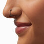 Sterling Silver Black 22G Ball Nose Studs &amp; Hoops - 6 Pack,
