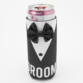 Bride and Groom Drink Koozie Set - 2 Pack,