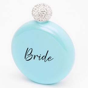 Round Bride Flask - Blue,
