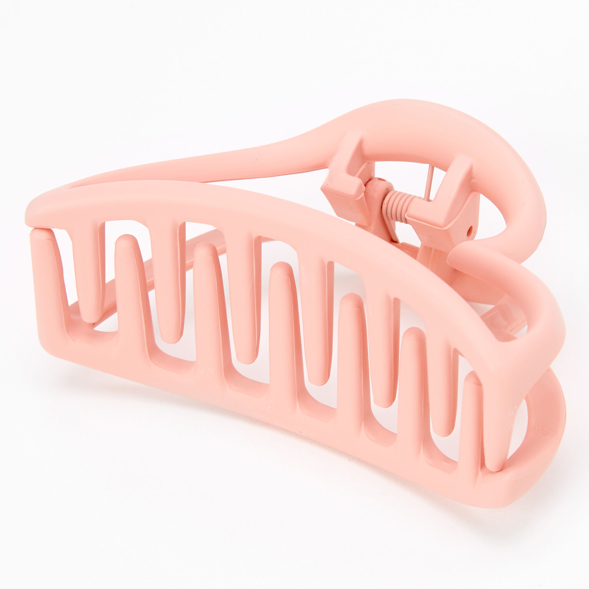 Medium Matte Hair Claw Blush Pink Icing US