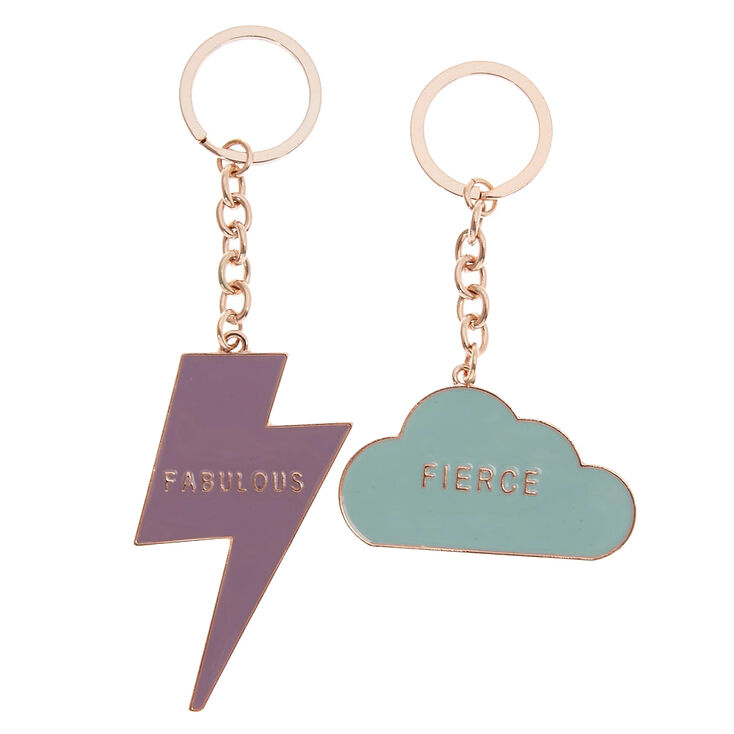 Fabulous + Fierce Keychain Set,