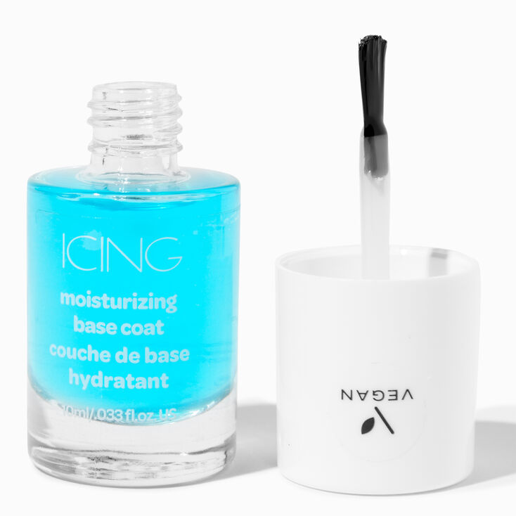 Vegan Blue Moisturizing Base Coat Nail Polish,