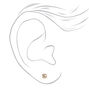 Gold Round Rhinestone Y-Neck Jewelry Set - 2 Pack,