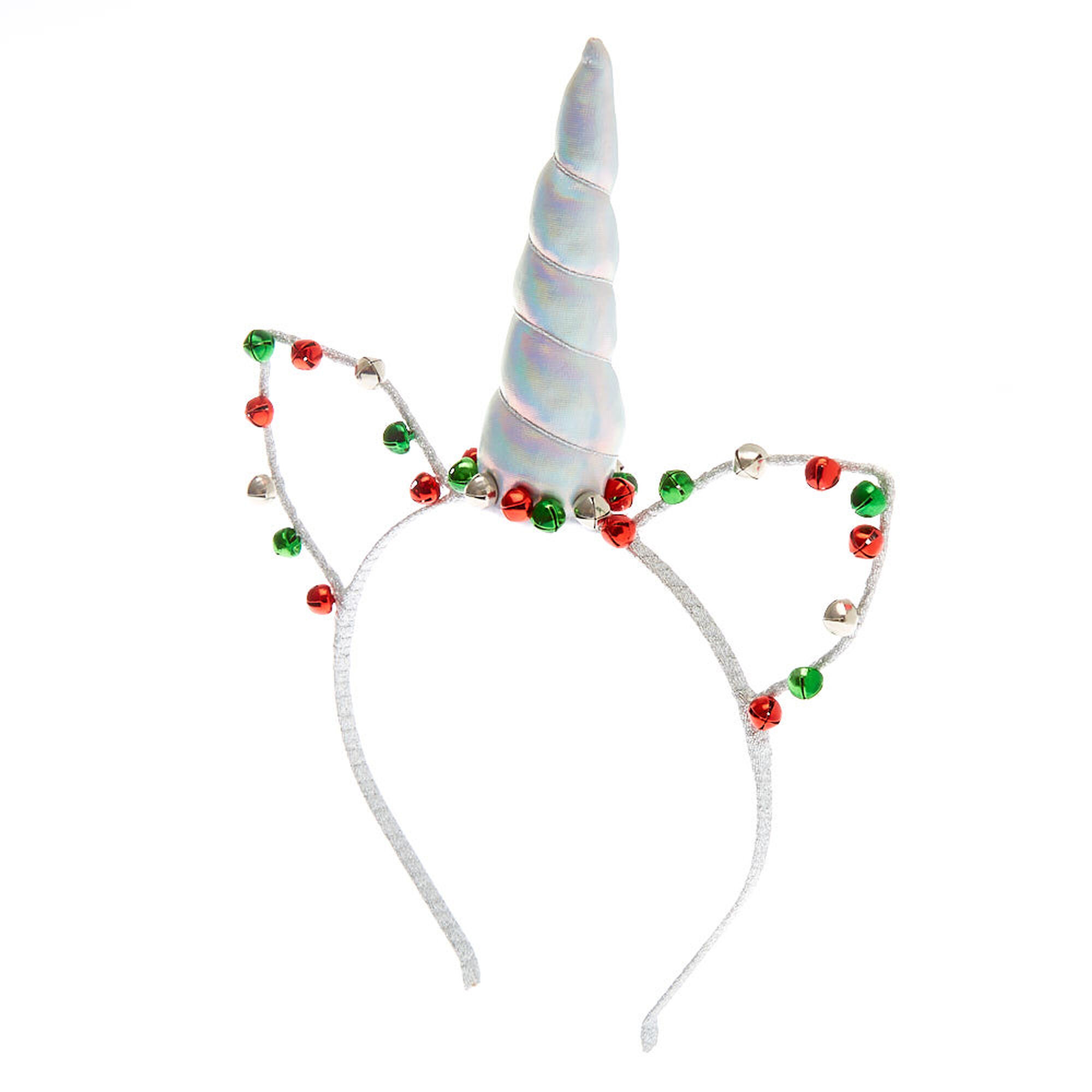 Jolly Unicorn Cat Ears Headband Silver Icing Us