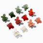 Fall Colors Butterfly Hair Claws - 12 Pack,