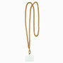 Chunky Gold Chain Crossbody Phone Strap,