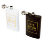 No. 1 &amp; No. 2 Bitch Friends Forever Flask Set &#40;2 pack&#41;,