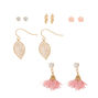 Gold Nature Mixed Earrings - 6 Pack,