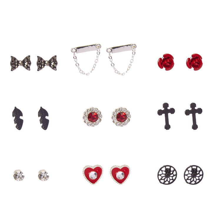 Gothic Romance Stud Earrings,