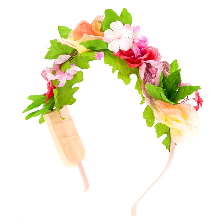 Light Up Summer Flower Crown Headband,