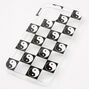 Checkered Yin Yang Protective Phone Case - Fits iPhone&reg; 13 Pro Max,