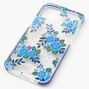 Navy Floral Phone Case - Fits iPhone&reg; 12 Pro Max,