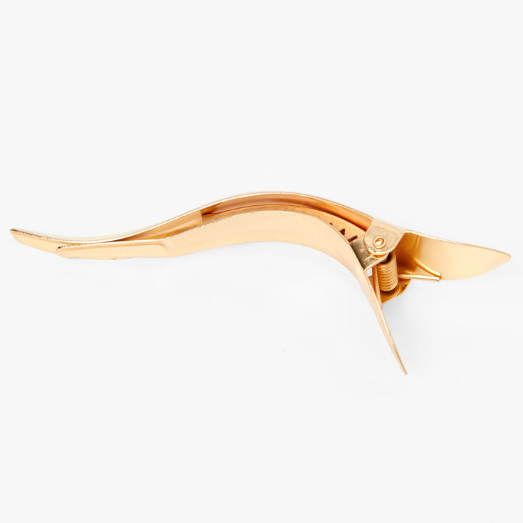 Cream Wave Hair Clip,