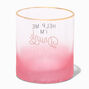 Help Me I&#39;m Drunk Pink Frost Cocktail Glass,