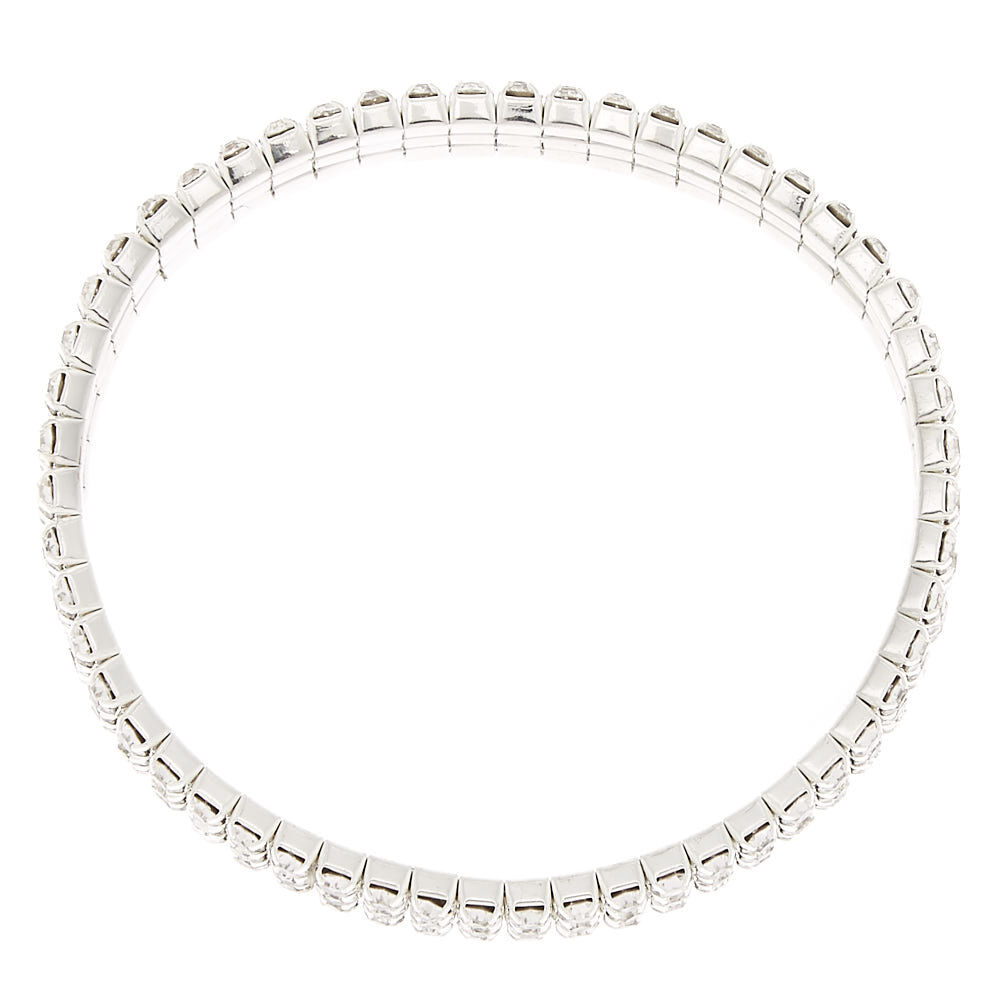 Elastic discount rhinestone bracelet