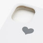 White Heart Protective Phone Case - Fits iPhone&reg; 12 Mini,