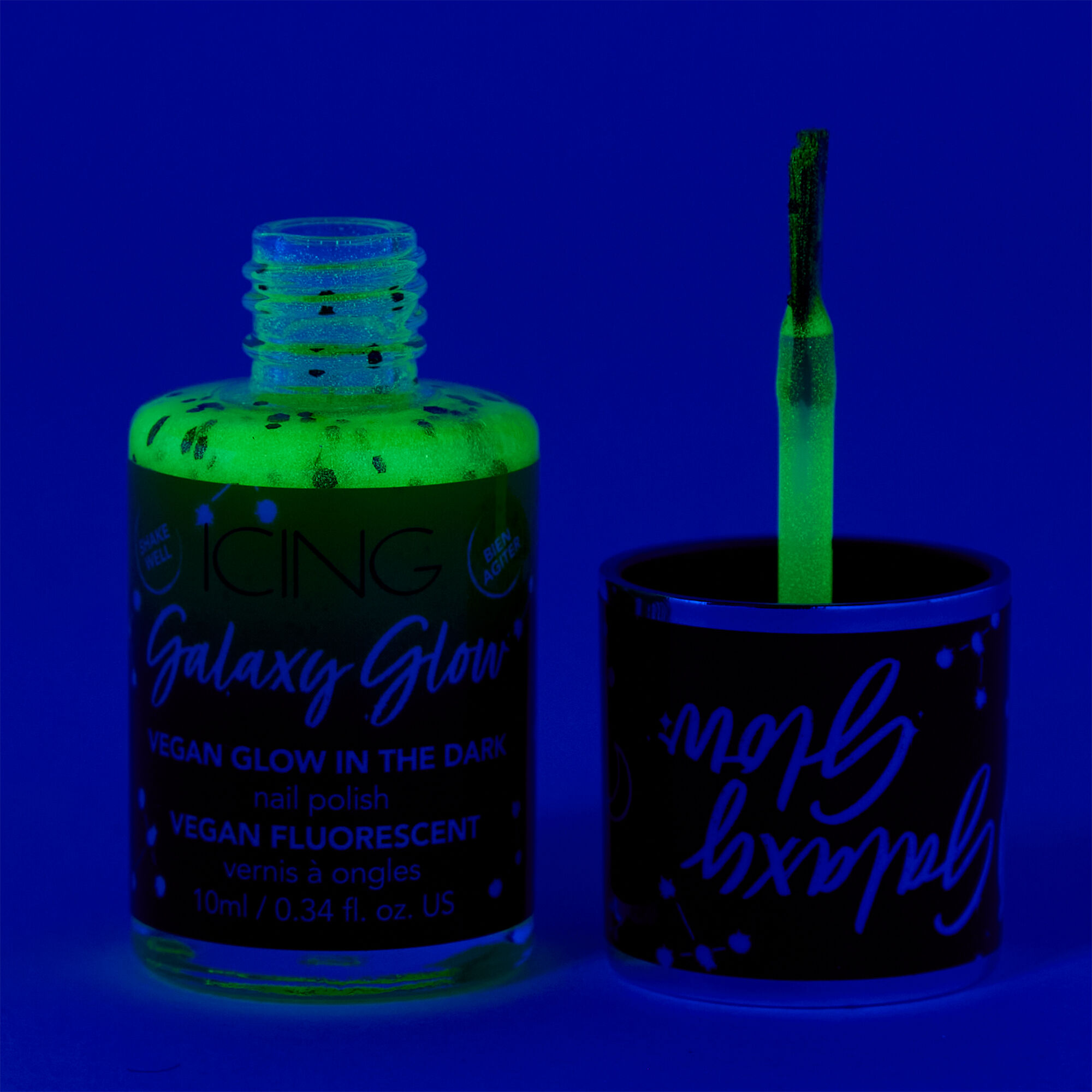 Fluorescent nail polish clearance glow in the dark