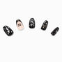 Leo Birthday Squareletto Faux Nail Set - 24 Pack,