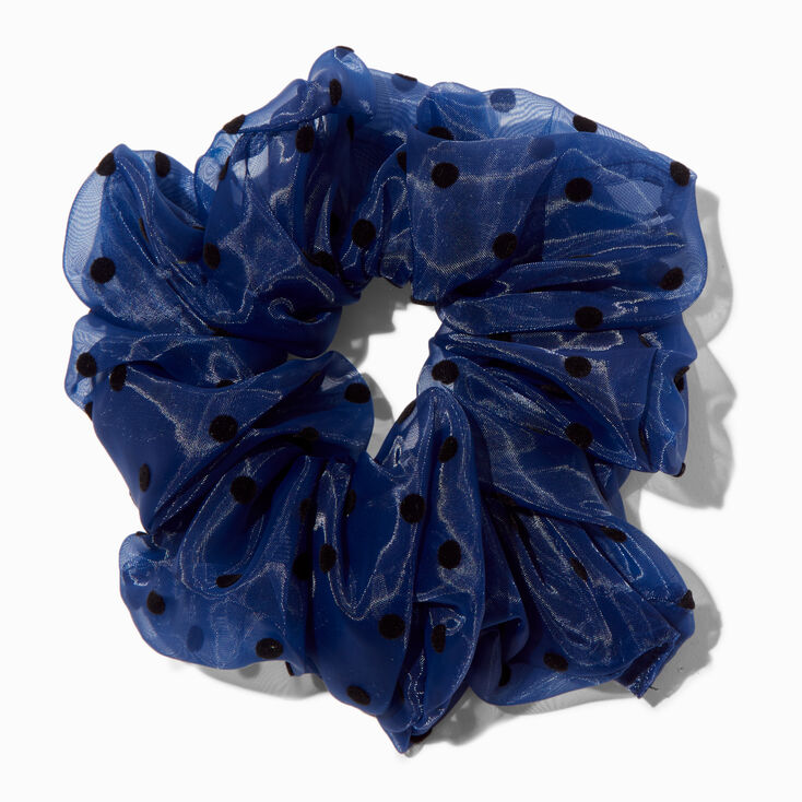 Spring Floral Knotted Bow Hair Scrunchies - 3 Pack,